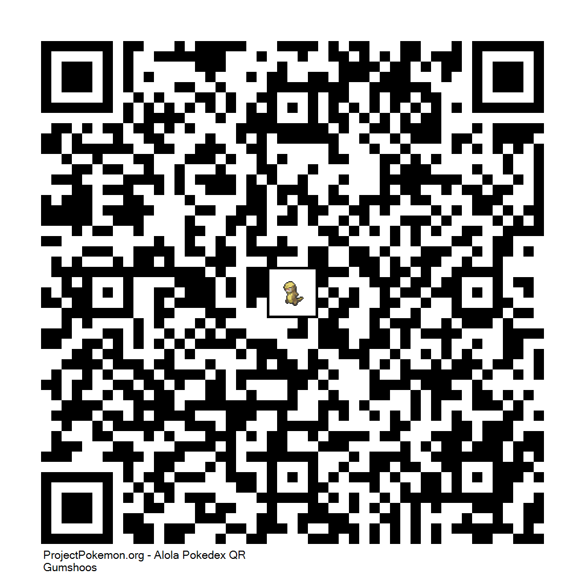 Cdigo QR de Gumshoos